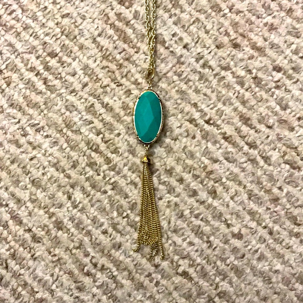 Premier Design reversible long pendant necklace